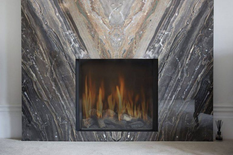 Granite House Fireplace